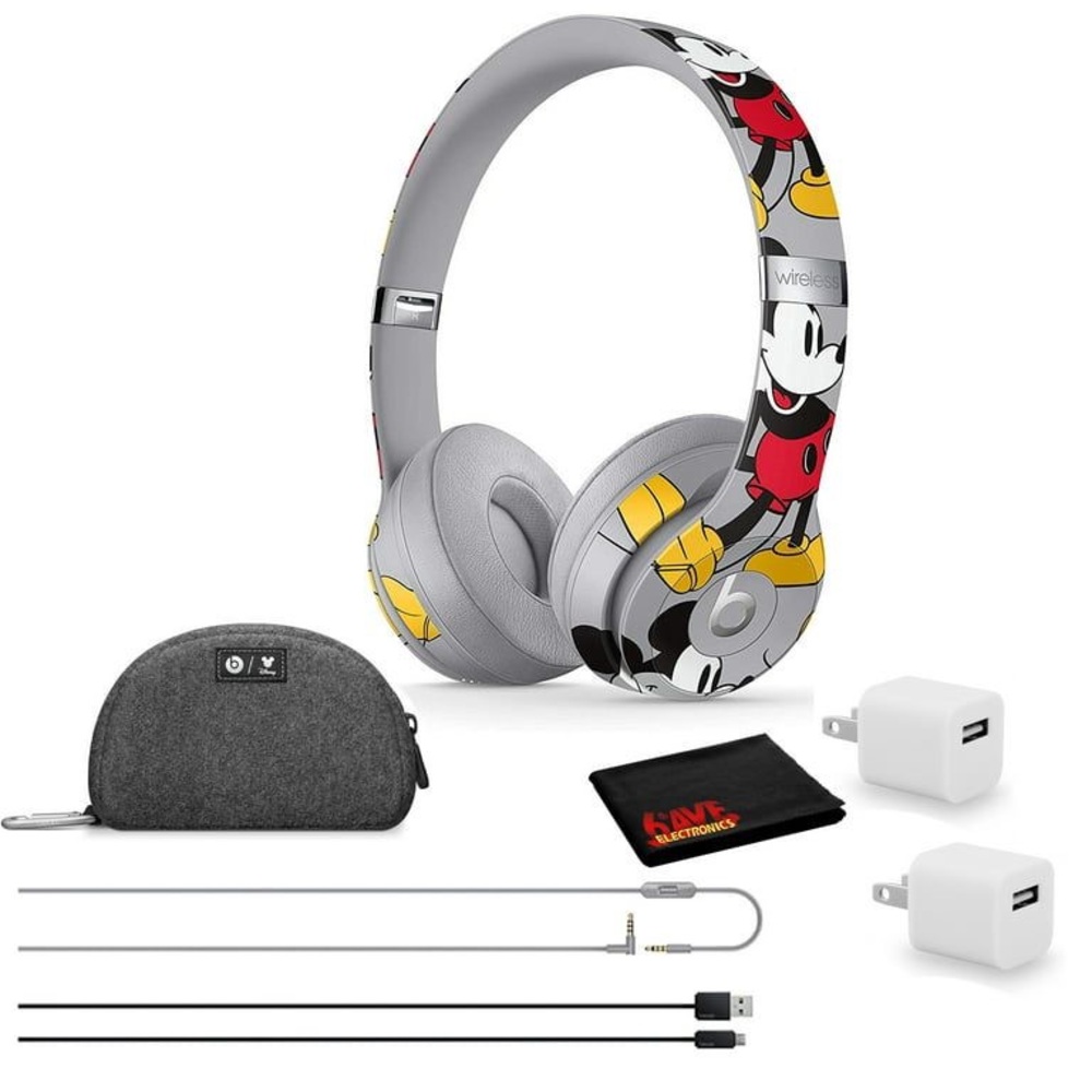 Beats Dr Dre Solo 3 Mickey 90th Anniv. Limited Edition Headphones - Picture 6 of 9